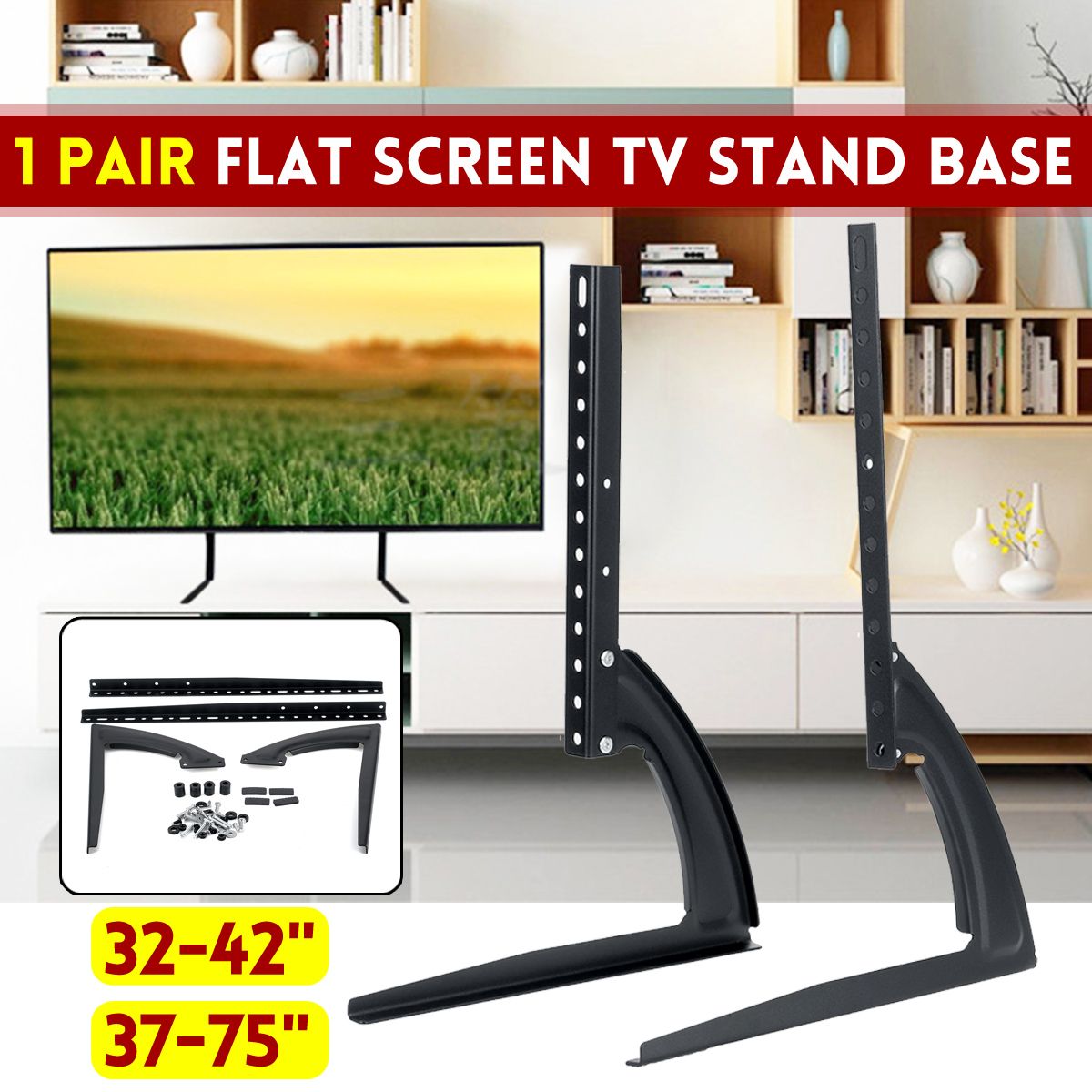 Universal-Table-Top-TV-Stand-Bracket-Mount-Television-Base-Holder-For-32-75-inch-LCD-Flat-Screen-Hei-1749871