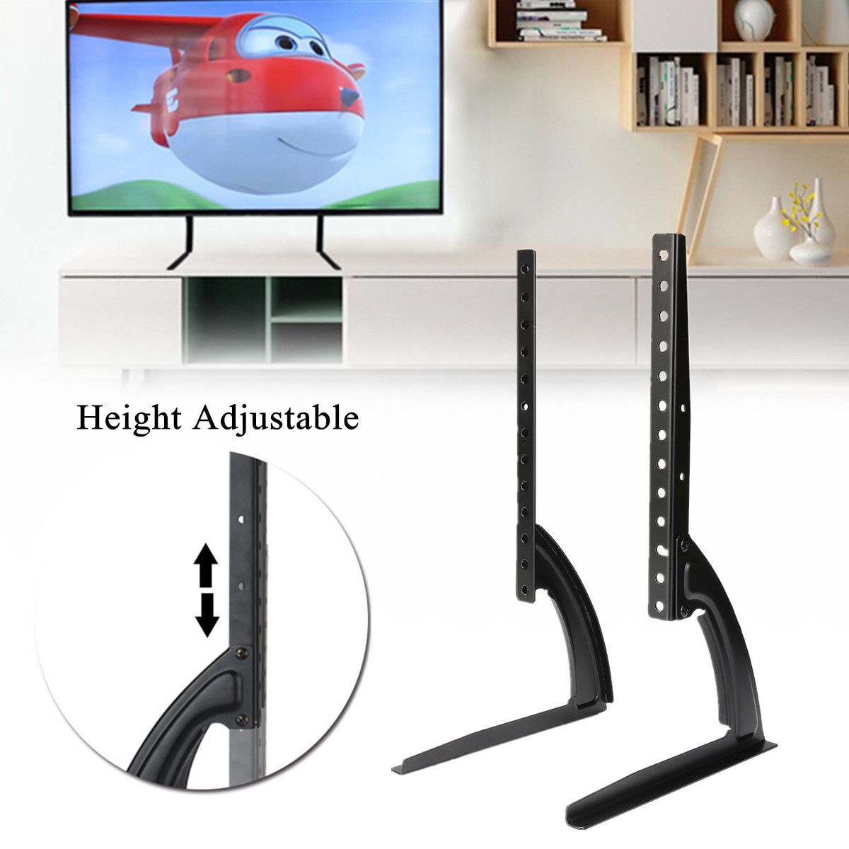 Universal-Table-Top-TV-Stand-Legs-for-LED-LCD-Plasma-Flat-Screen-TV-26-65inch-1299704