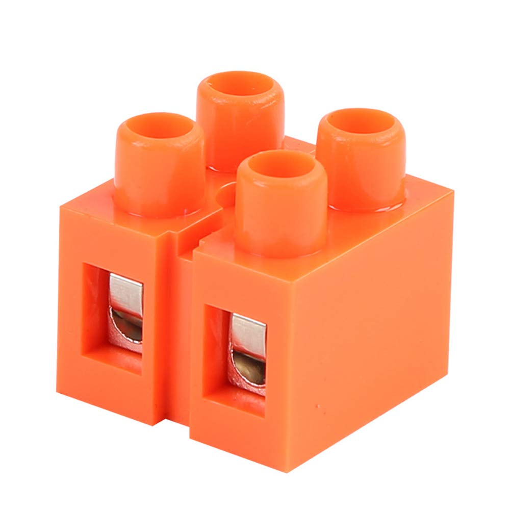 H2519-2-Dual-Row-Plastic-Terminal-600V-36A-2-Positions-Screw-Terminal-Block-Cable-Connector-Barrier--1430350