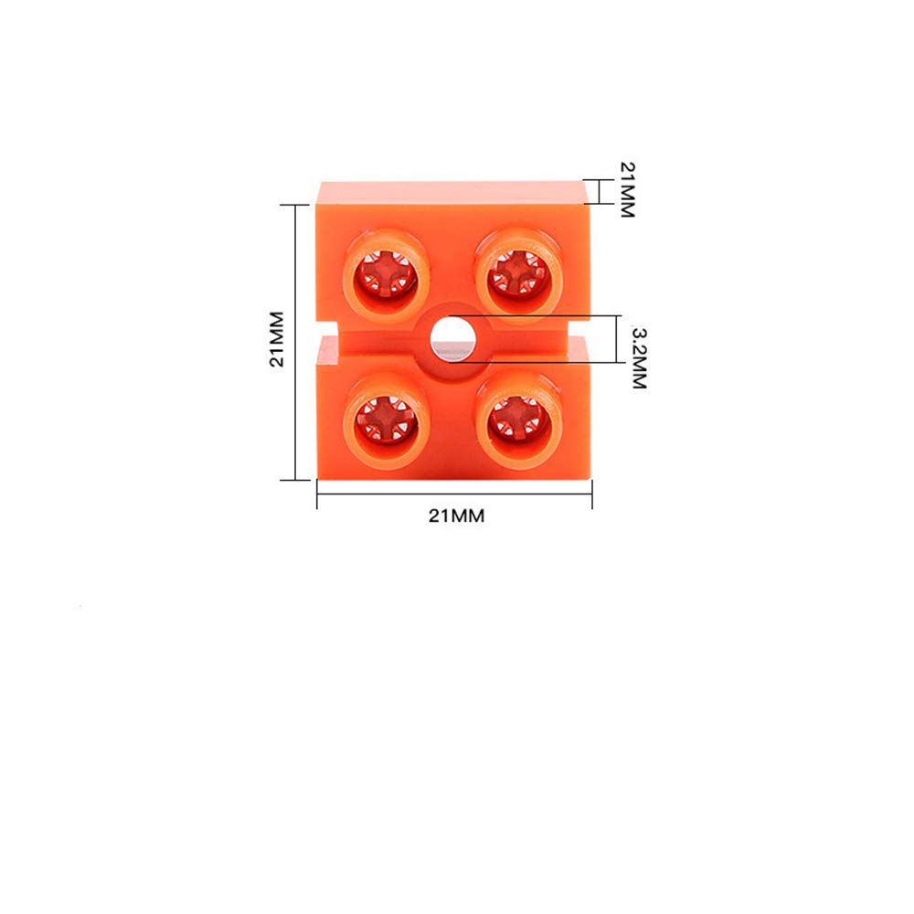 H2519-2-Dual-Row-Plastic-Terminal-600V-36A-2-Positions-Screw-Terminal-Block-Cable-Connector-Barrier--1430350