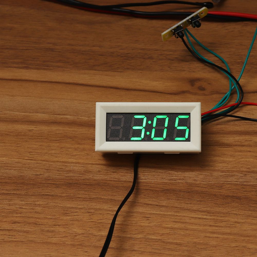 056-Inch-200V-3-in-1-Time--Temperature--Voltage-Display-with-NTC-DC7-30V-Voltmeter-White-Clock-Digit-1530090