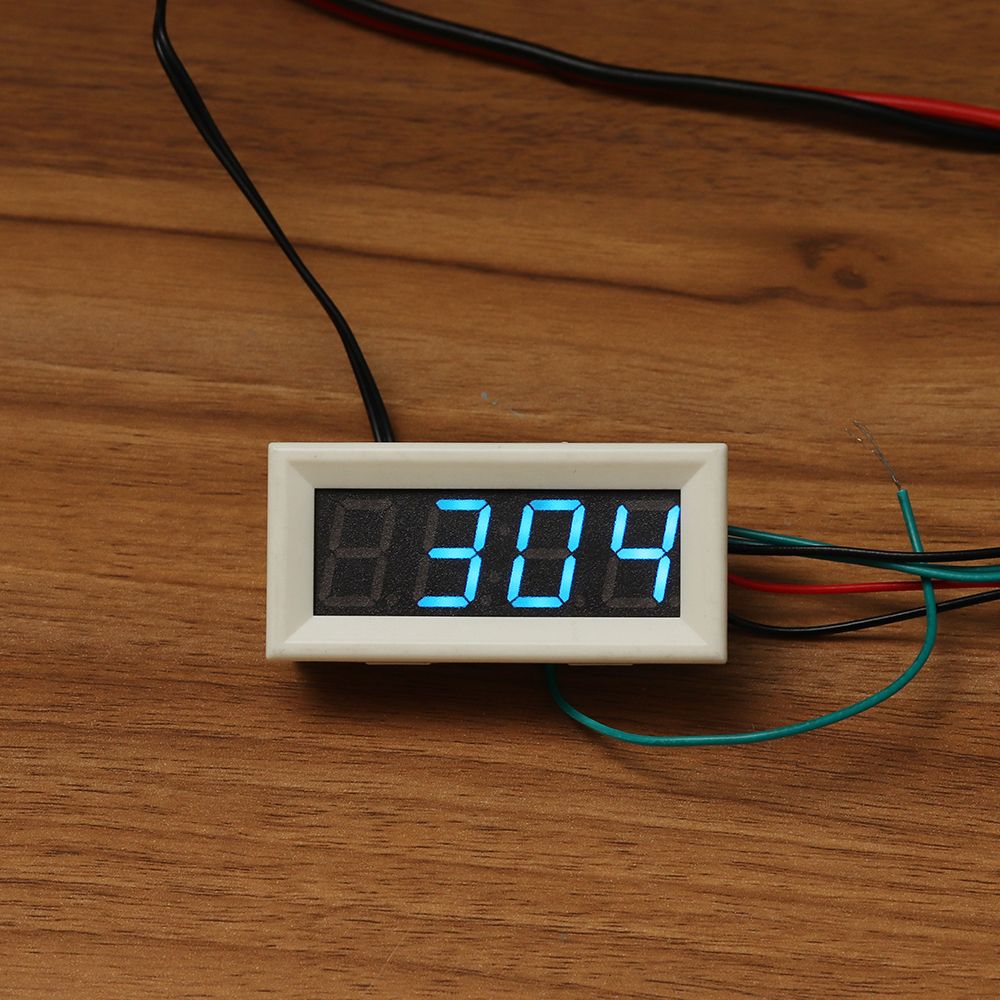 056-Inch-200V-3-in-1-Time--Temperature--Voltage-Display-with-NTC-DC7-30V-Voltmeter-White-Clock-Digit-1530090