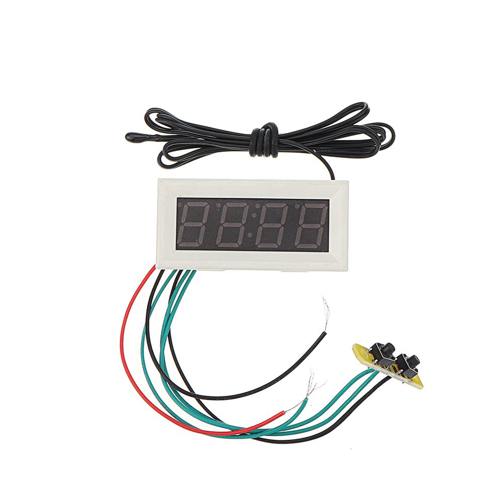 056-Inch-200V-3-in-1-Time--Temperature--Voltage-Display-with-NTC-DC7-30V-Voltmeter-White-Clock-Digit-1530090