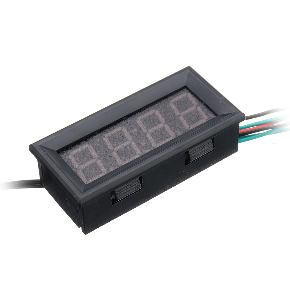 056-Inch-33V200V-3-in-1-Time--Temperature--Voltage-Display-DC7-30V-Voltmeter-Electronic-Watch-Clock--1529971