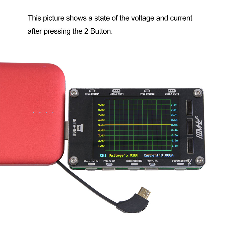 100MHZ-T50N-Dual-USB-Voltage-Current-Color-Display-Tester-Power-Capacity-Meter-QC20-QC30-PD-FCP-Test-1470345