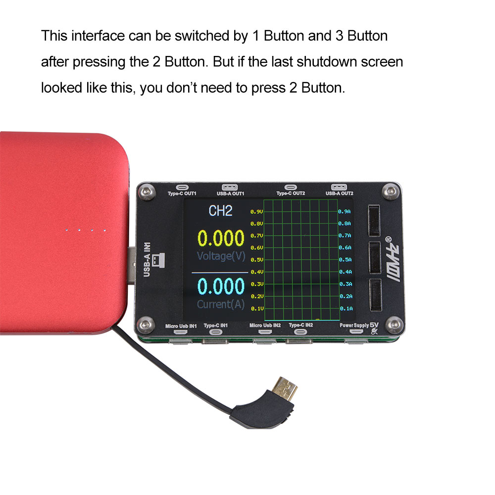 100MHZ-T50N-Dual-USB-Voltage-Current-Color-Display-Tester-Power-Capacity-Meter-QC20-QC30-PD-FCP-Test-1470345