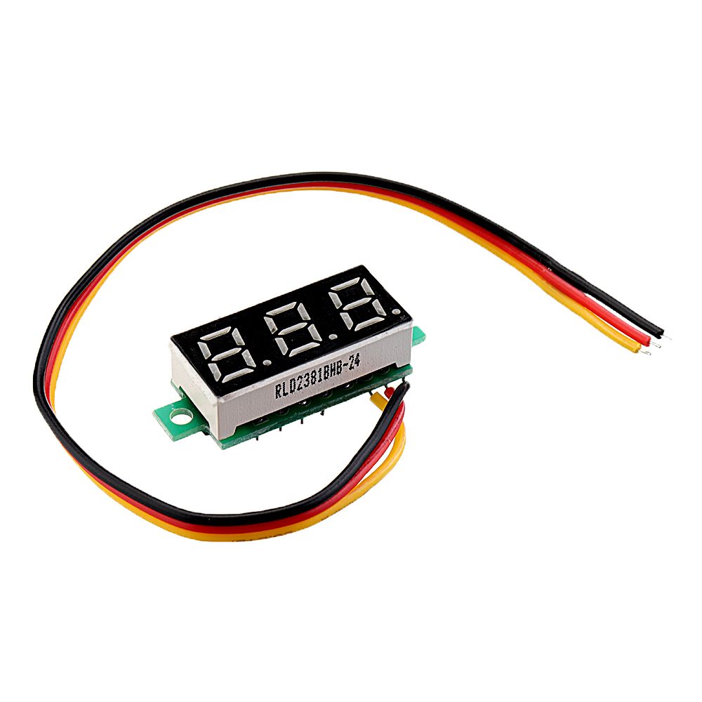 10pcs-028-Inch-Three-wire-0-100V-Digital-Red-Display-DC-Voltmeter-Adjustable-Voltage-Meter-1577872