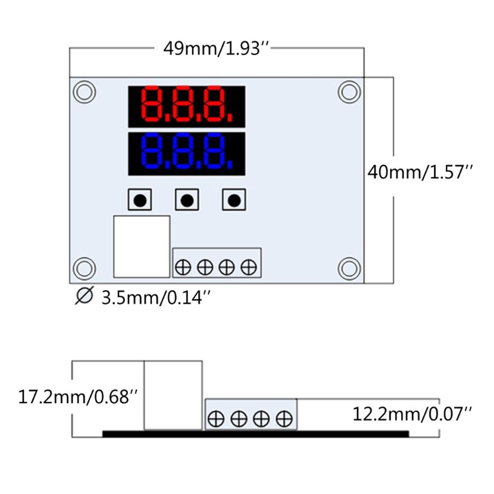 10pcs-Geekcreitreg-W1209S-DC-12V-Mini-Thermostat-Regulator--50-to-120-Digital-Temperature-Controller-1465926