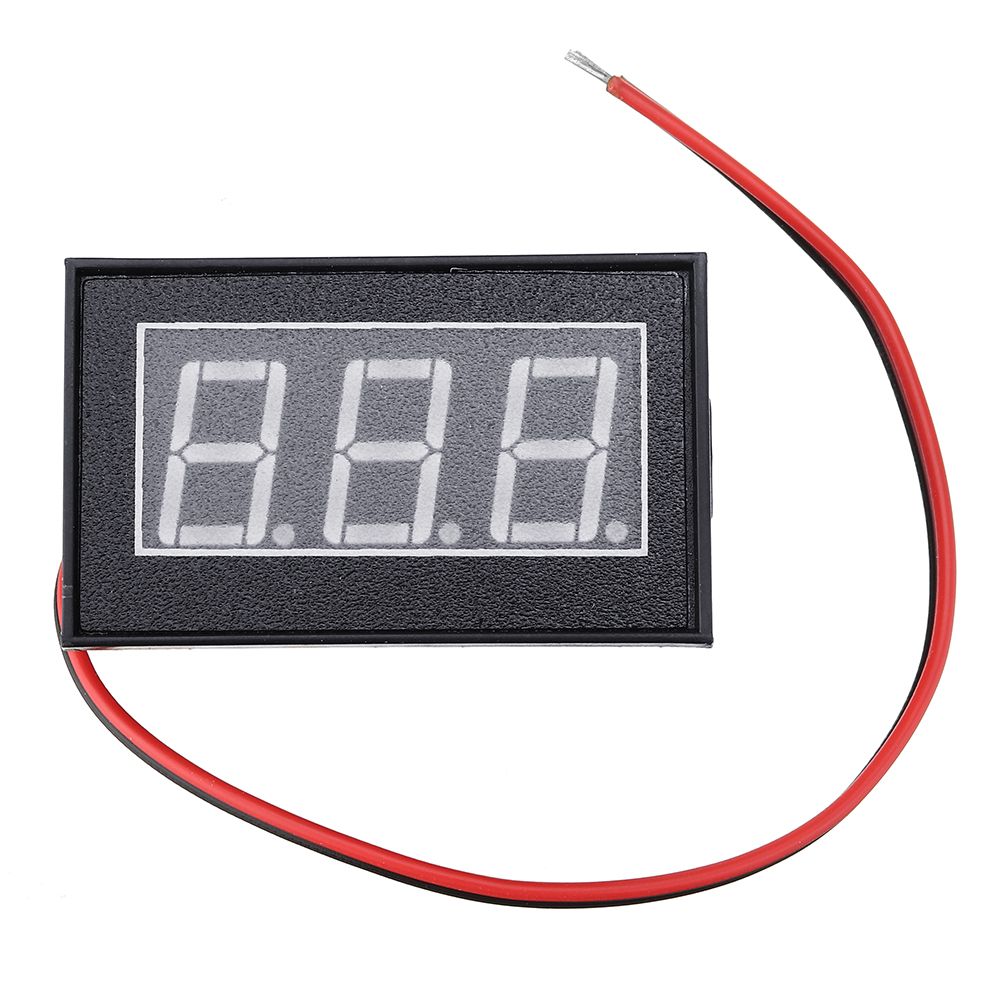 10pcs-Red-DC25-30V-LCD-Display-Digital-Voltage-Meter-Waterproof-Dustproof-04-Inch-LED-Digital-Tube-1550816