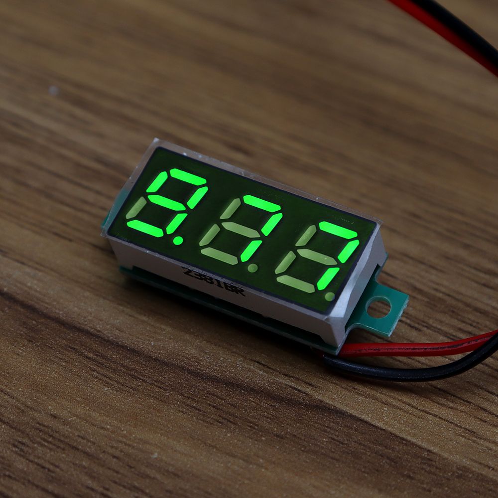 20pcs-028-Inch-Two-wire-25-30V-Digital-Green-Display-DC-Voltmeter-Adjustable-Voltage-Meter-1577856