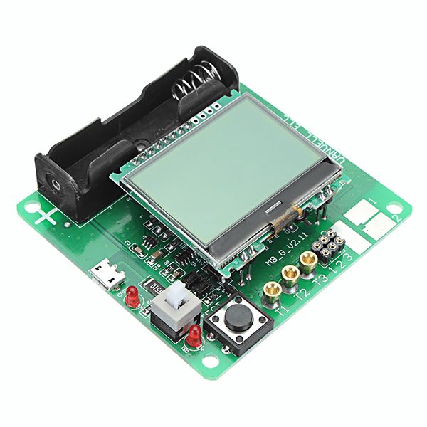 37V-DIY-Transistor-Graphic-Tester-LCD-Digital-Multimeter-Diode-Inductor-Capacitor-ESR-Meter--Shell-1254407