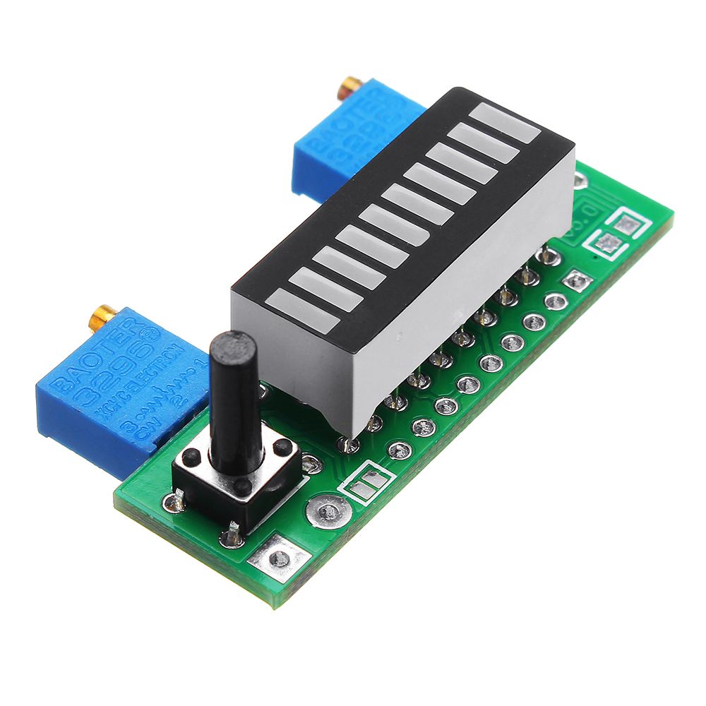 3pcs-Green-LM3914-Battery-Capacity-Indicator-Module-LED-Power-Level-Tester-Display-Board-1391995