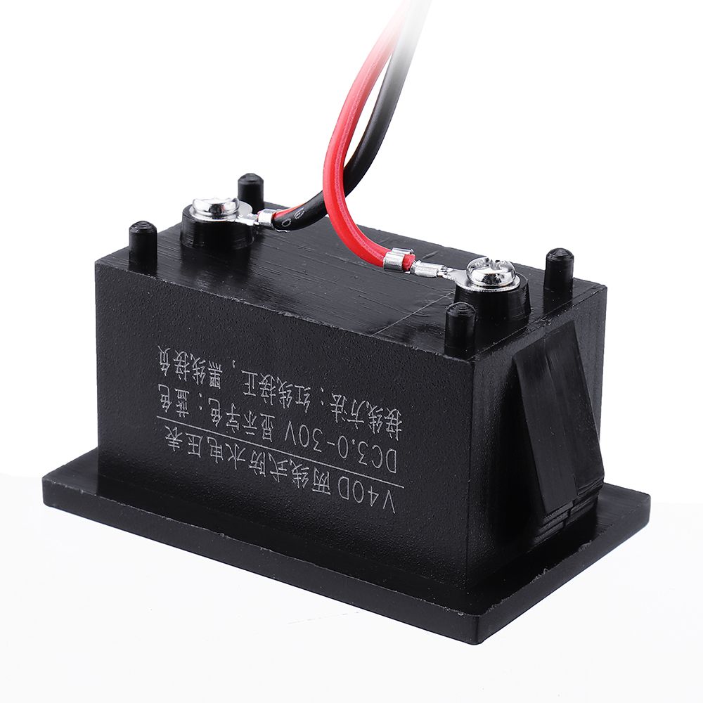 3pcs-Red-DC25-30V-LCD-Display-Digital-Voltage-Meter-Waterproof-Dustproof-04-Inch-LED-Digital-Tube-1550818