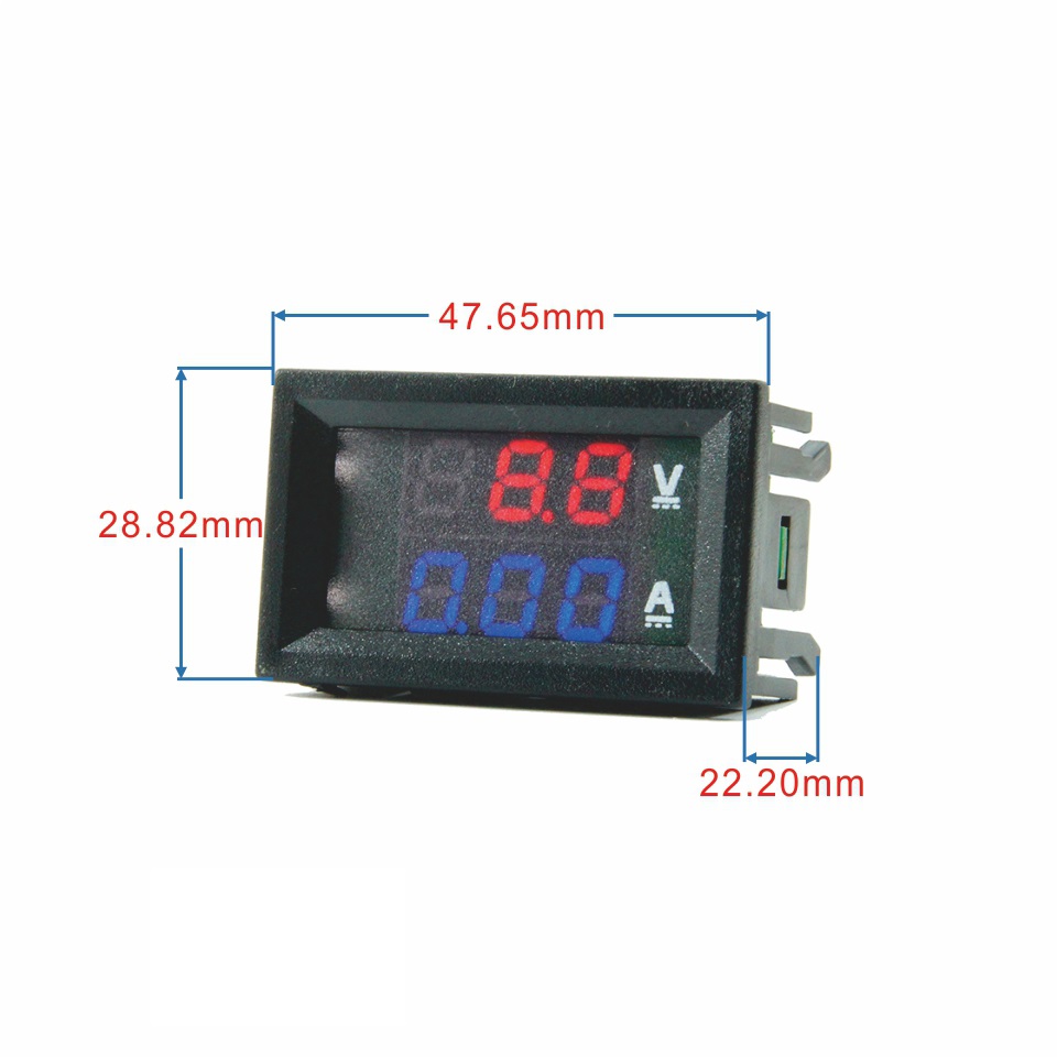 5Pcs-DC-7-110V-10A-Three-digit-Ammeter-High-Voltage-Digital-Display-Voltage-and-Current-Meter-Voltme-1759984