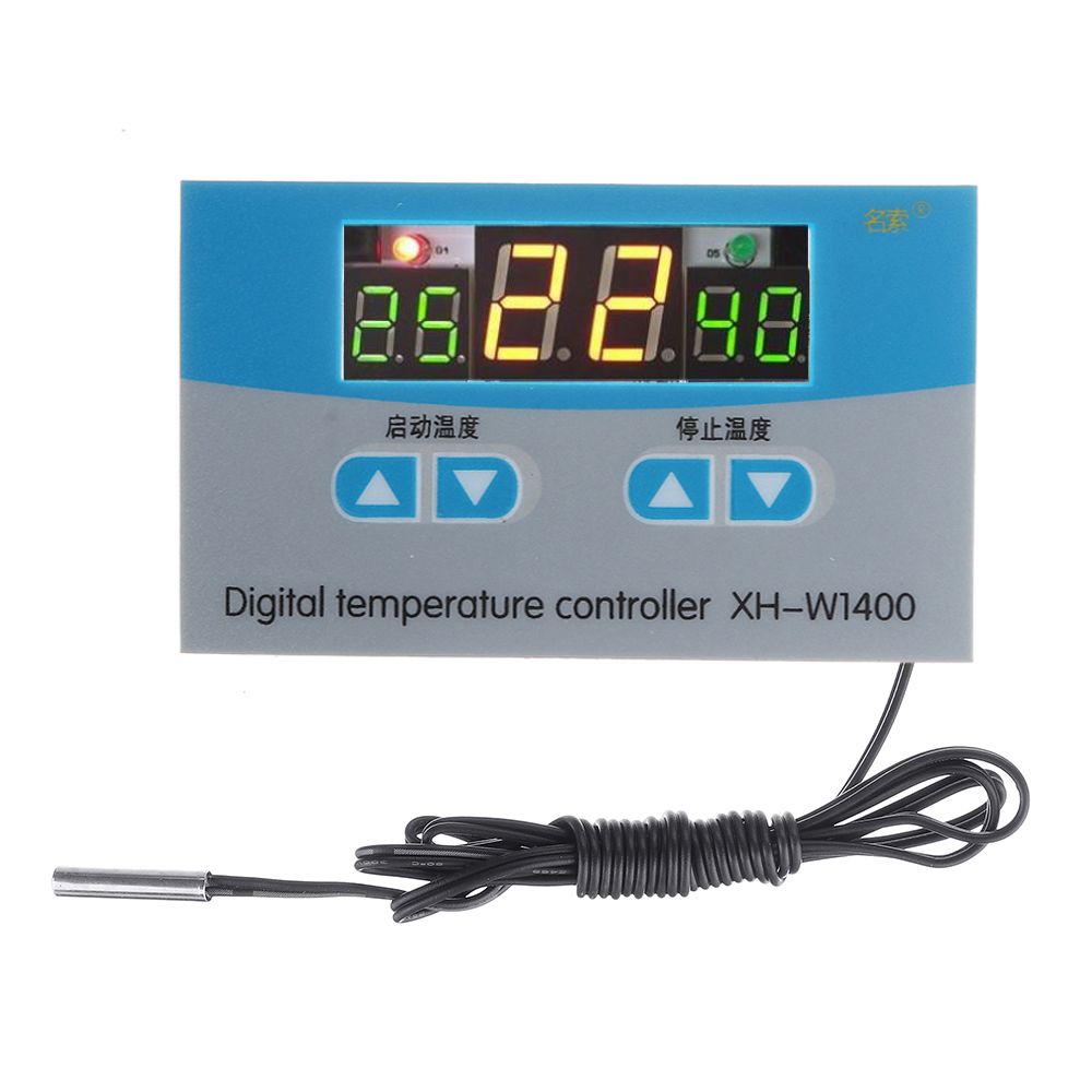 5pcs-12V-XH-W1400-Digital-Thermostat-Embedded-Chassis-Three-Display-Temperature-Controller-Control-B-1639367