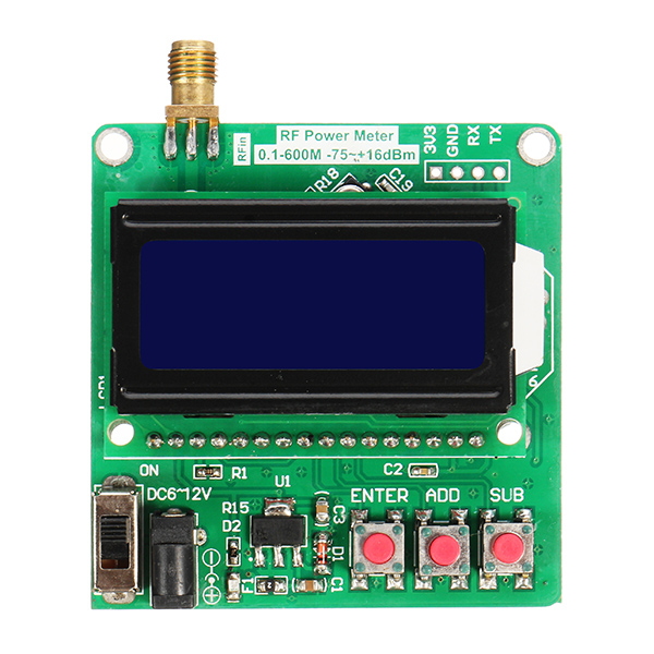 Digital-Radio-Frequency-Power-Meter--7516dBm-Power-Attenuation-Can-Be-Set-Ultra-Small-LCD-Automatic--1221705