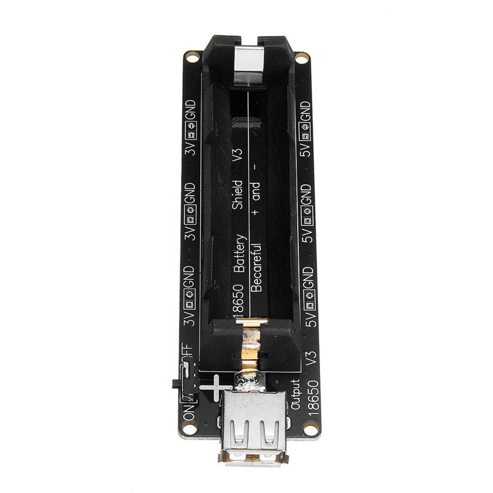 ESP32-ESP32S-18650-Battery-Charge-Shield-V3-Micro-USB-Type-A-USB-05A-Test-Charging-Protection-Board--1265088