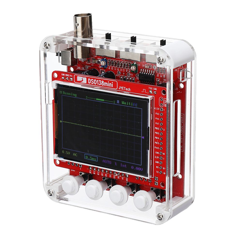 NEW-JYETechreg-13805K-DSO138-Mini-200KHz-Digital-Oscilloscope-SMD-Soldered-Version-DC35V-6V-With-Hou-1627586