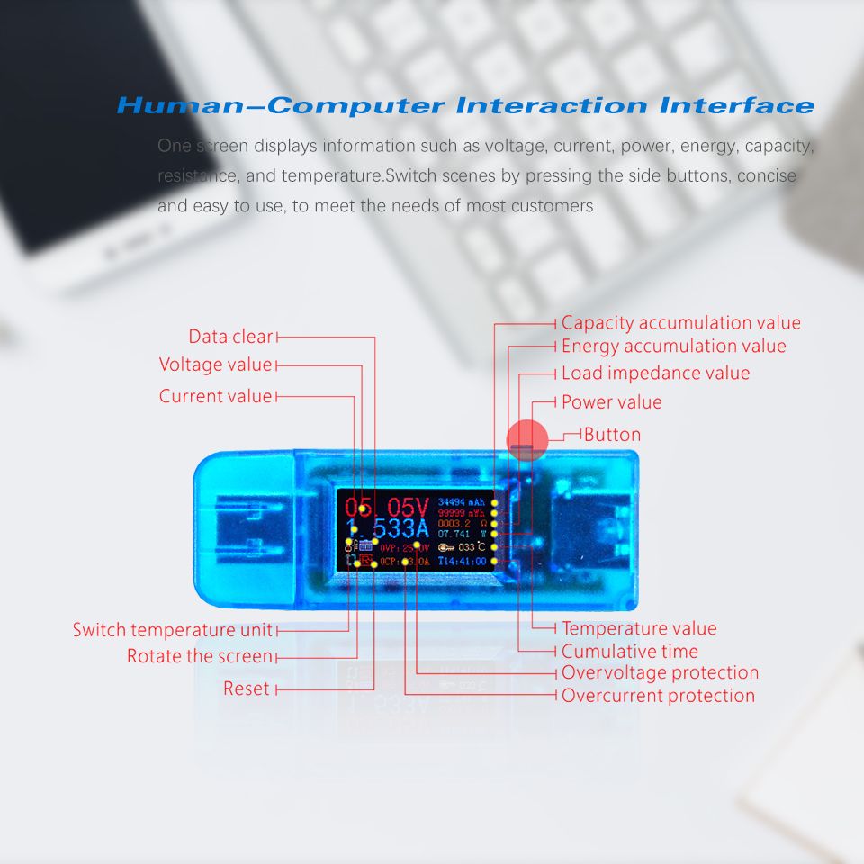 USB-30-Colorful-LCD-Voltmeter-Ammeter-with-Power-off-Protection-Voltage-Current-Meter-Multimeter-Bat-1763053