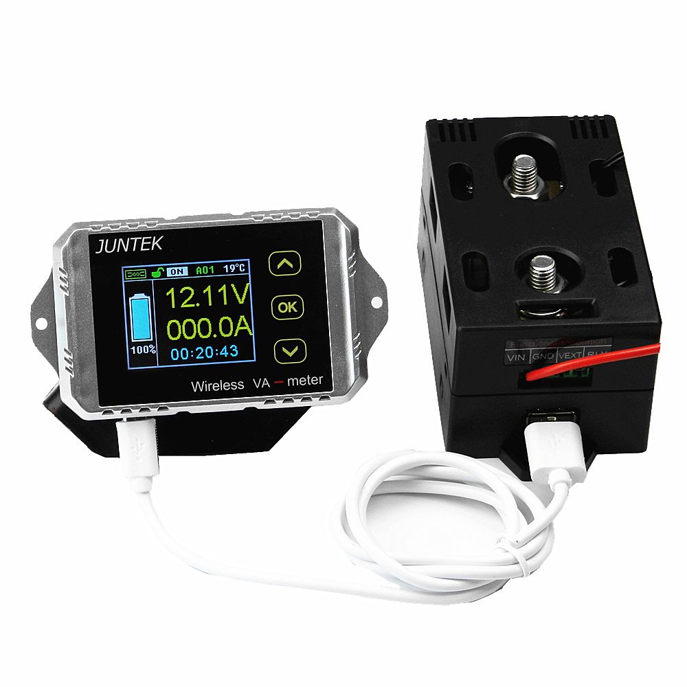 VAT1100-Wireless-DC-Voltmeter-Current-Tester-Watt-Measurement-Digital-Display-Electric-Garage-Meter--1293741