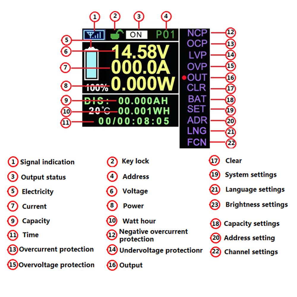 VAT1200-Wireless-DC-Voltmeter-Current-Tester-Watt-Measurement-Digital-Display-Electric-Garage-Meter--1293742