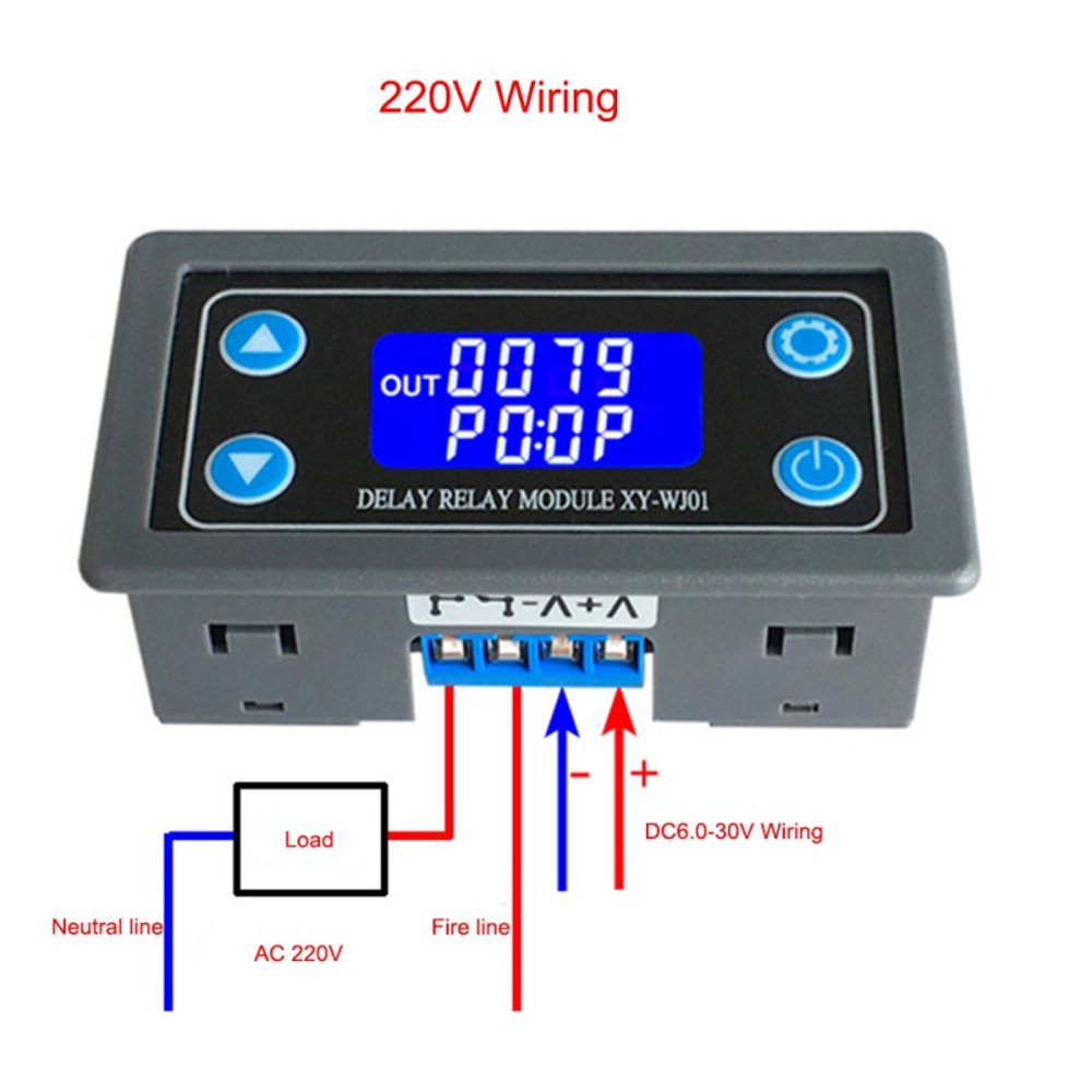 XY-WJ01-DC6-30V-AC220-One-Way-Relay-Module-Trigger-Delay-Loop-Timing-Circuit-Switch-Electrical-Equip-1477050