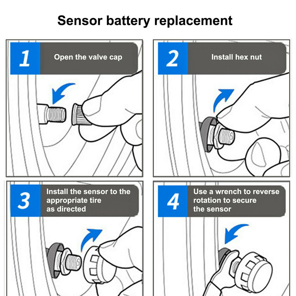 Solar-TPMS-Tire-Pressure-Monitor-System-4-External-Sensors-For-RV-Truck-Trailer-1739821