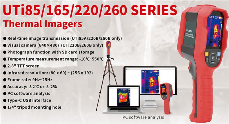 UNI-T-UTi260B-256192-Pixel-Infrared-Thermal-Imager--15550degC-Industrial-Thermal-Imaging-Camera-Hand-1755789