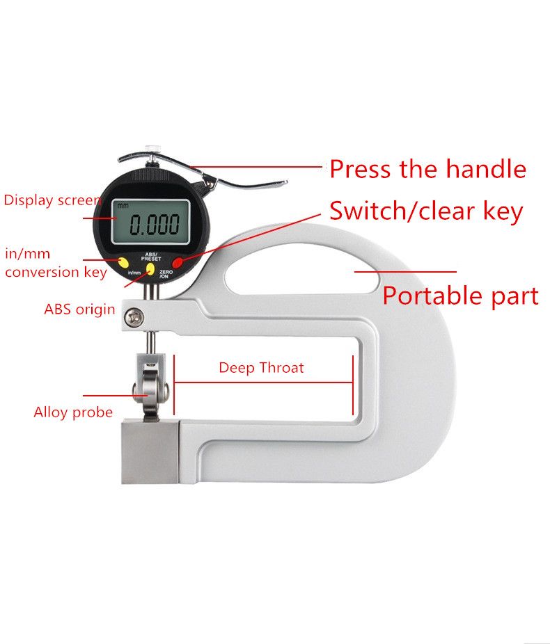 0-10mm-0001mm-High-Accuracy-Digital-Micron-Thickness-Gauge-with-Roller-Insert-Computer-PLC-Connectab-1730528