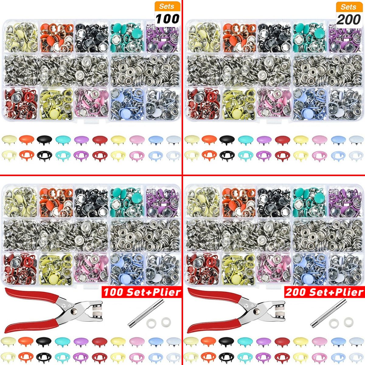 100200-Sets-DIY-Press-Studs-Tools-Kit-Assorted-Colors-Snap-Metal-Sewing-Buttons-1618875