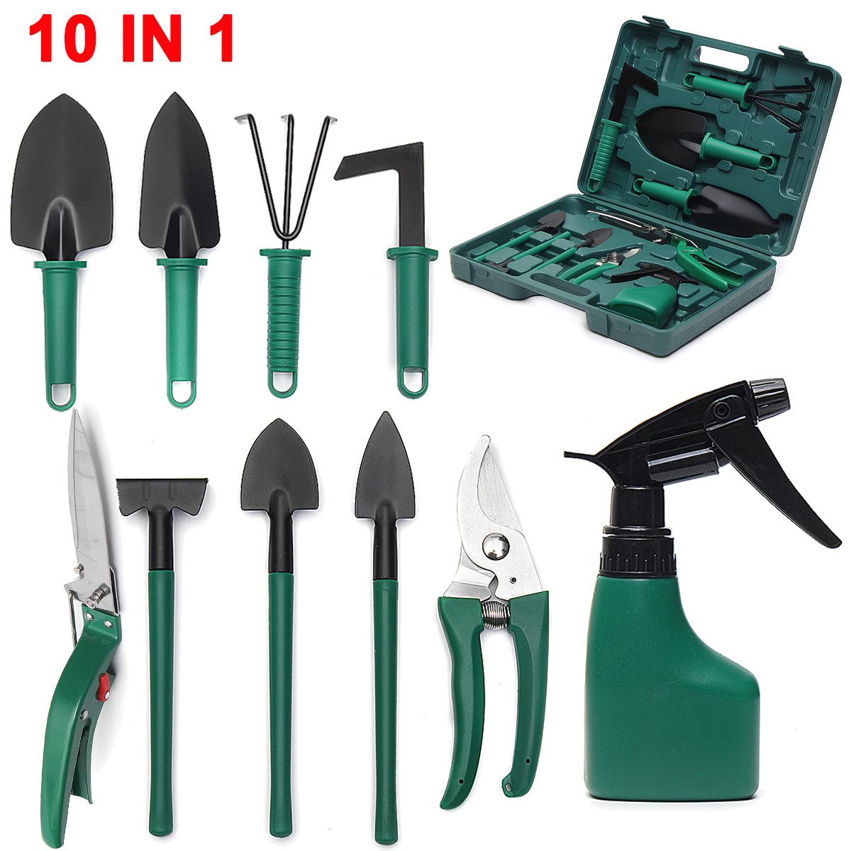 10Pcs-Carbon-Steel-Gardening-Equipment-Bonsai-Tools-Kits-Cutter-Scissors-Tool-1288960