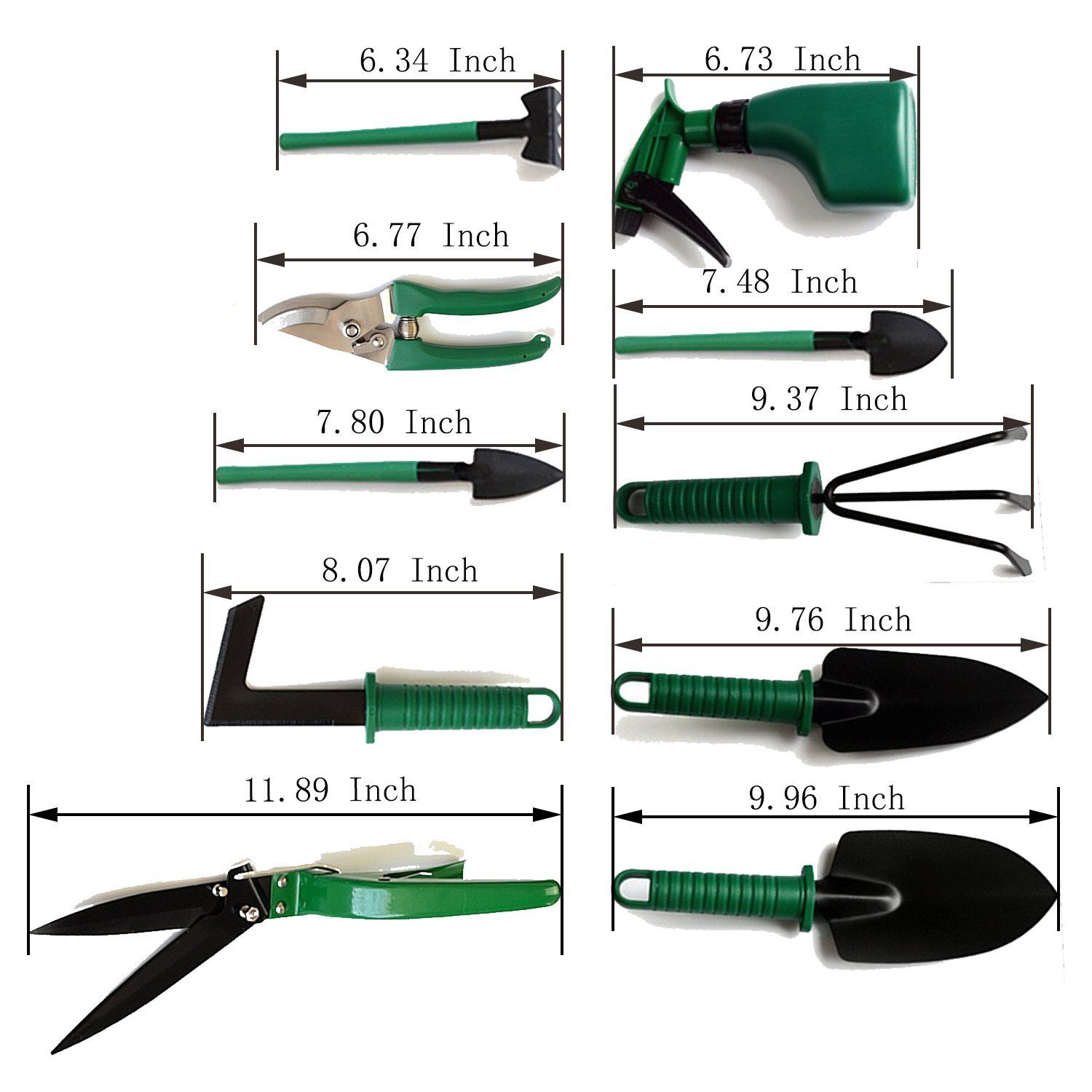 10Pcs-Carbon-Steel-Gardening-Equipment-Bonsai-Tools-Kits-Cutter-Scissors-Tool-1288960