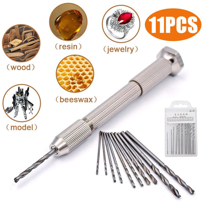 11Pcs-Accurate-Pin-Vise-Hand-Drill-Set-Rotary-Tools-DIY-PCB-Jewelry-Watches-Tools-1725524