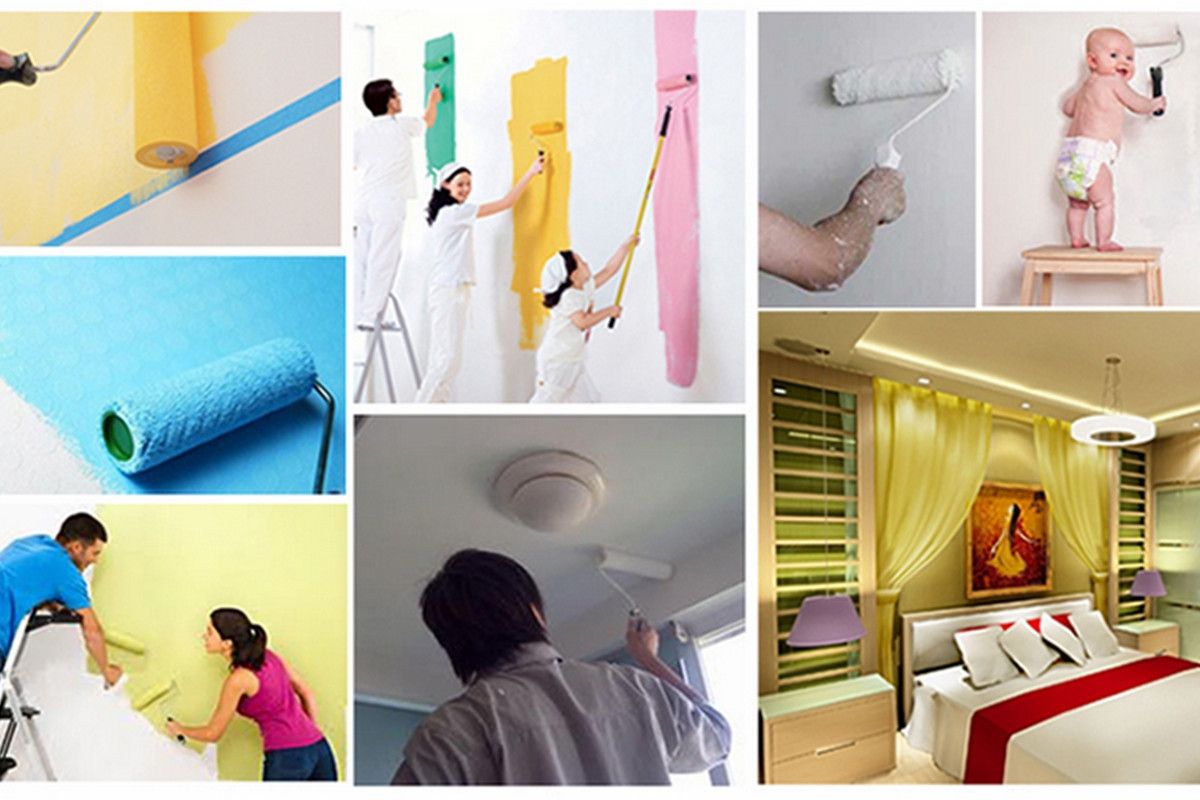 13pcs-Paint-Rollers-DIY-Decorative-Handle-Brush-Tool-Kits-1038735