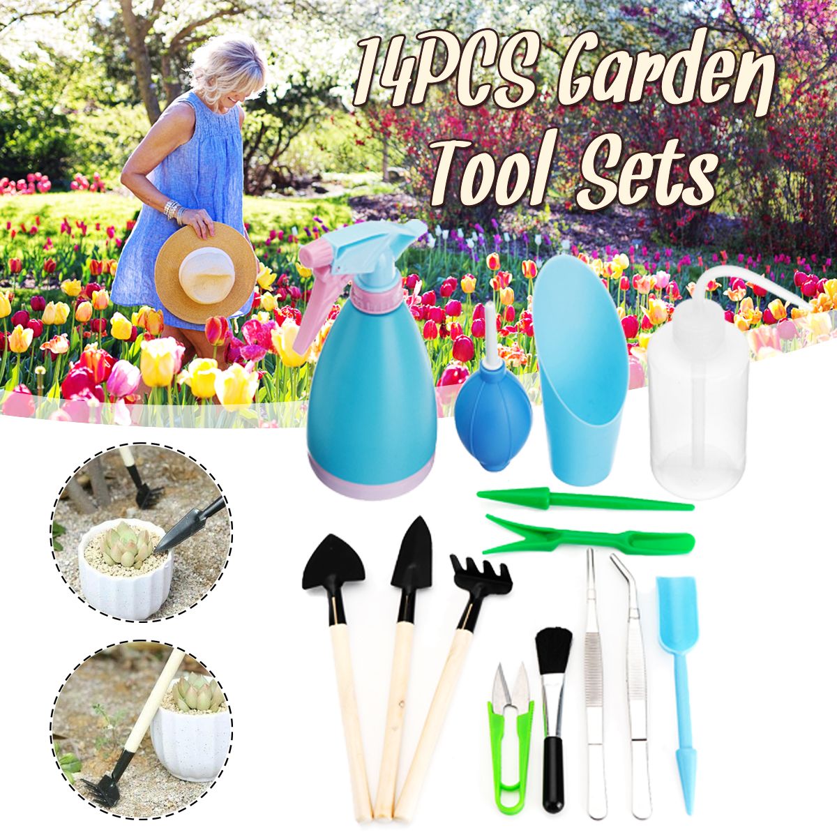 14Pcs-Shovel-Rake-Spade-Wood-Handle-Metal-Head-Tool-Garden-Watering-Tools-Kit-1530053