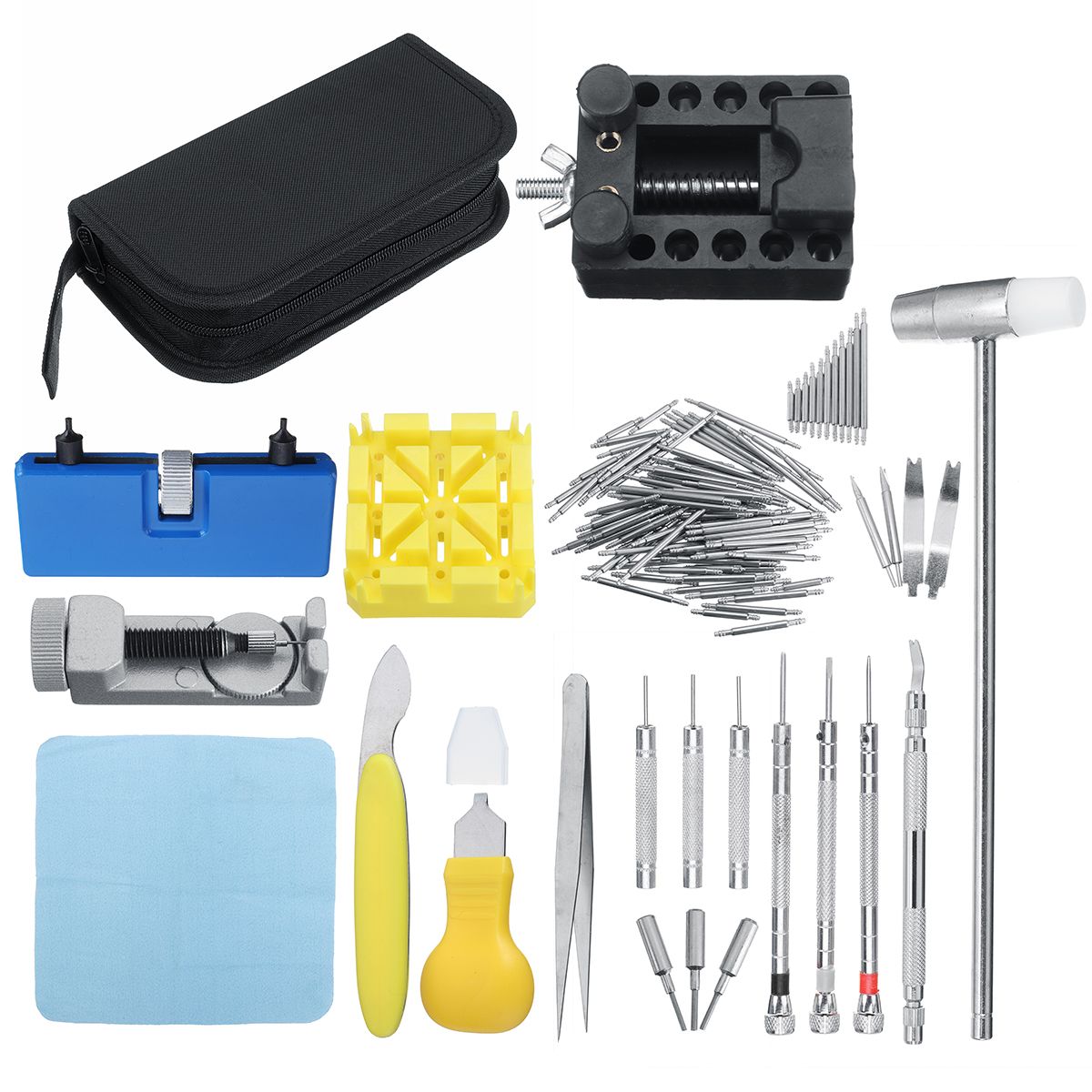 168pcs-Watch-Repair-Tools-Kit-Clock-Band-Strap-Cover-Remover-Opener-Screwdriver-1667876