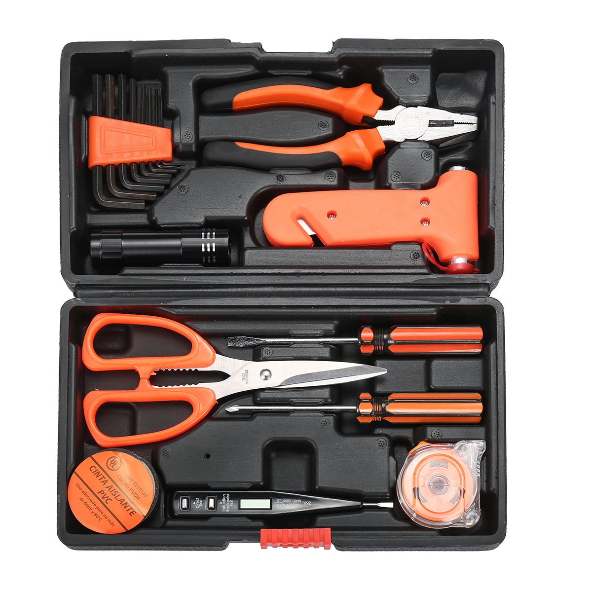 18Pcs-Multifuntional-Tools-Set-Steel-Household-Woodworking-Kits-Hardware-Toolbox-Tools-Kit-1269409