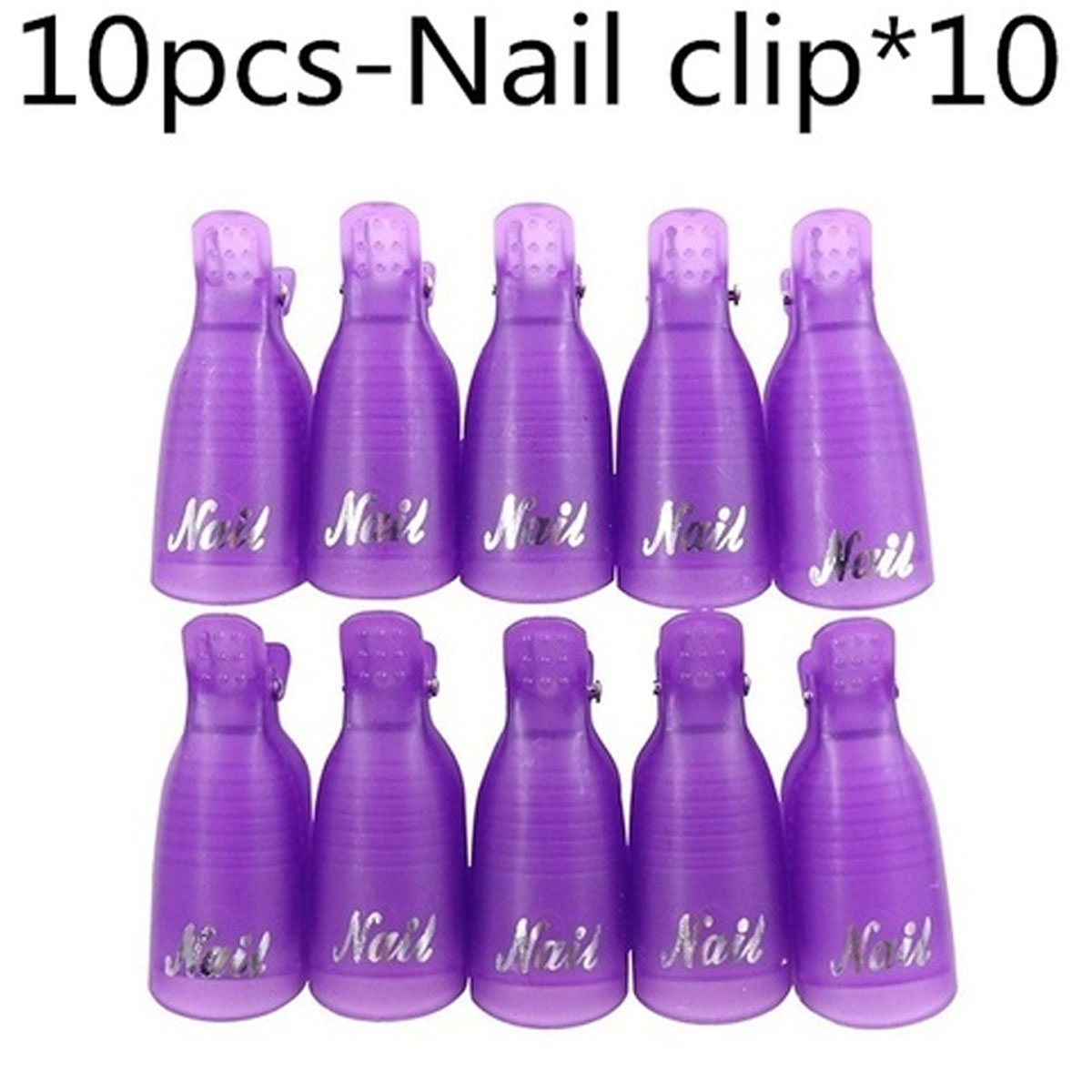 19PCS-Nail-Polish-Removal-Tool-Soak-Off-Cap-Clip-UV-Gel-Polish-Remover-Wrap-1719721