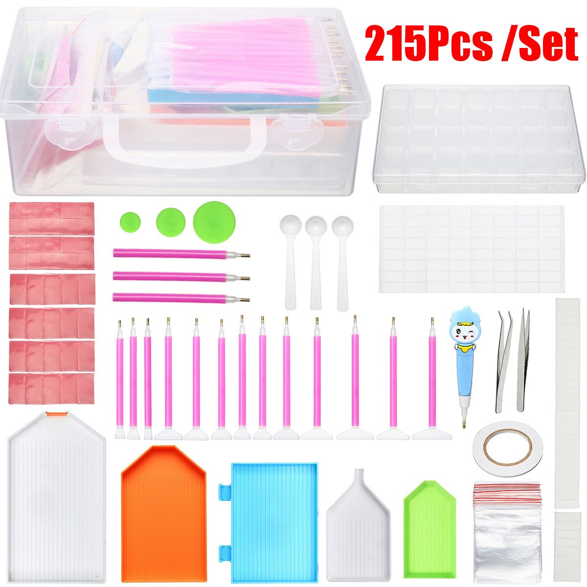 215Pcs-5D-Diamond-Painting-Tools-Kit-DIY-Diamond-Embroidery-Accessories-Pen-Set-1457714