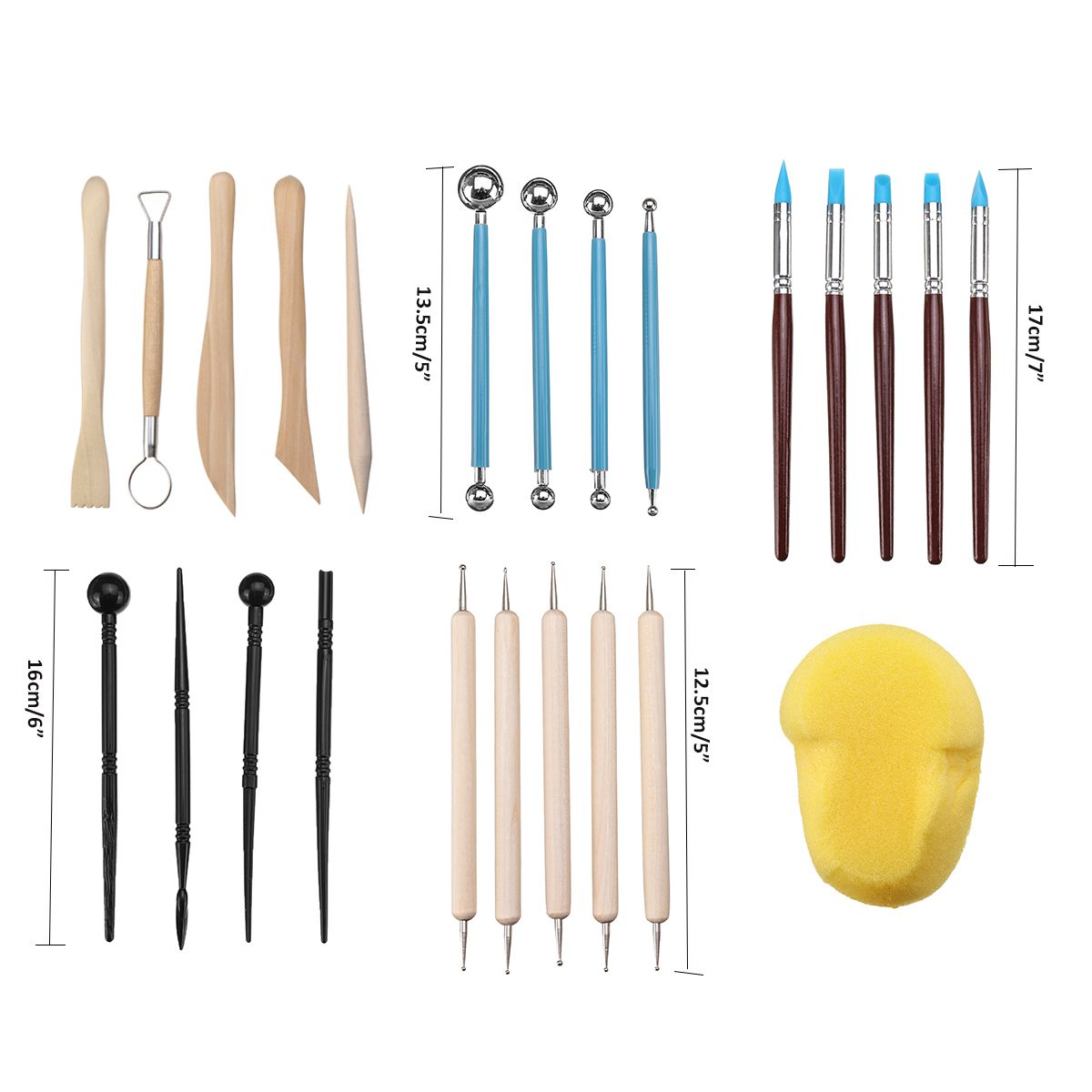 24pcs-Clay-Carving-Pottery-Tools-Polymer-Modeling-DIY-Sculpture-Craft-Holder-1691604