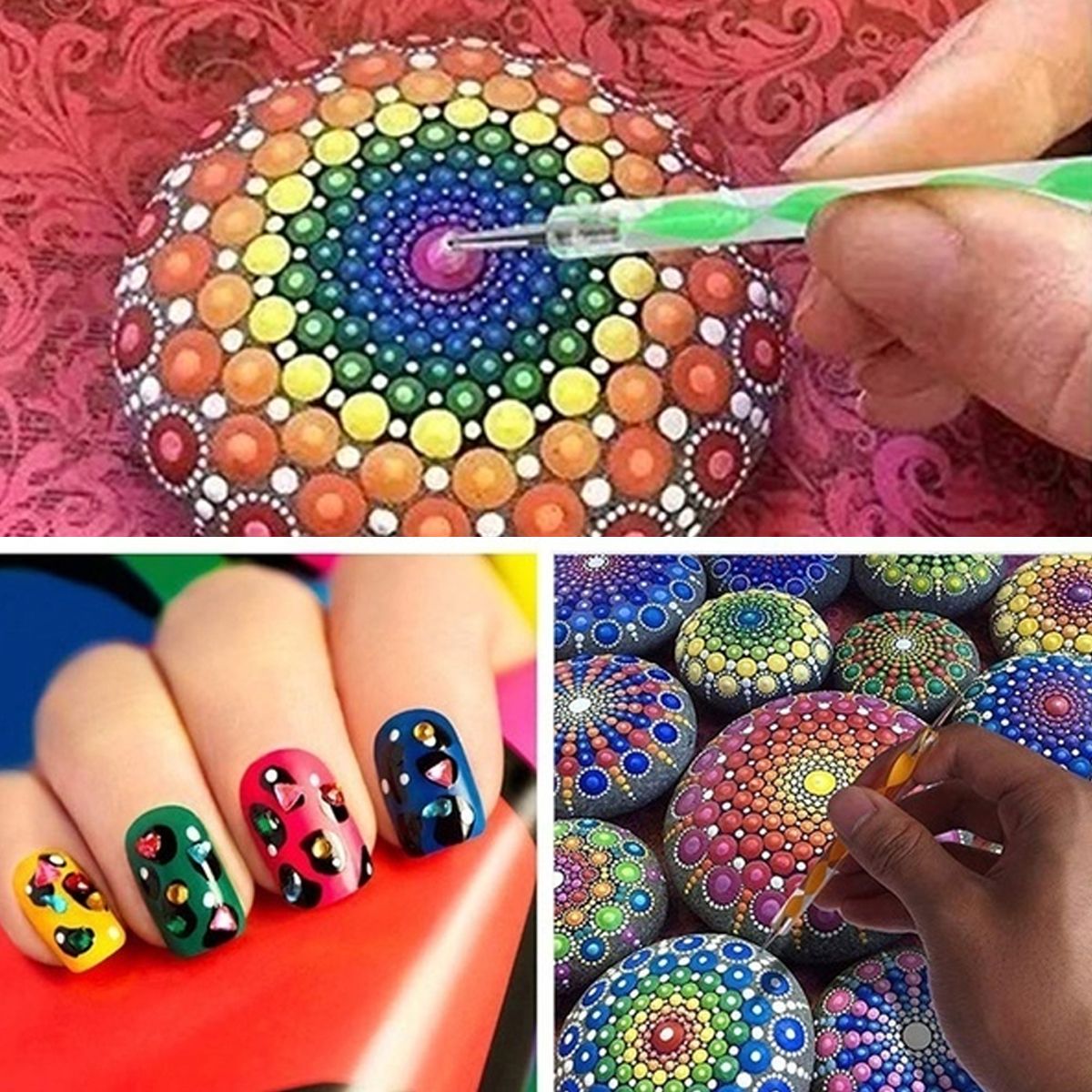 27Pcs-Acrylic-Spiral-Bar-Mould-Kit-Dotting-Painting-Tool-Mandala-Rocks-Painting-Stencils-1677012