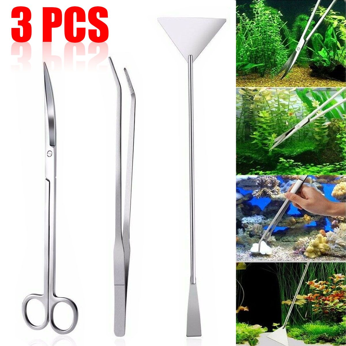 345Pcs-Aquarium-Fish-Tank-Tools-Scissors-Tweezers-Aquatic-Stainless-Trim-Tool-1669408