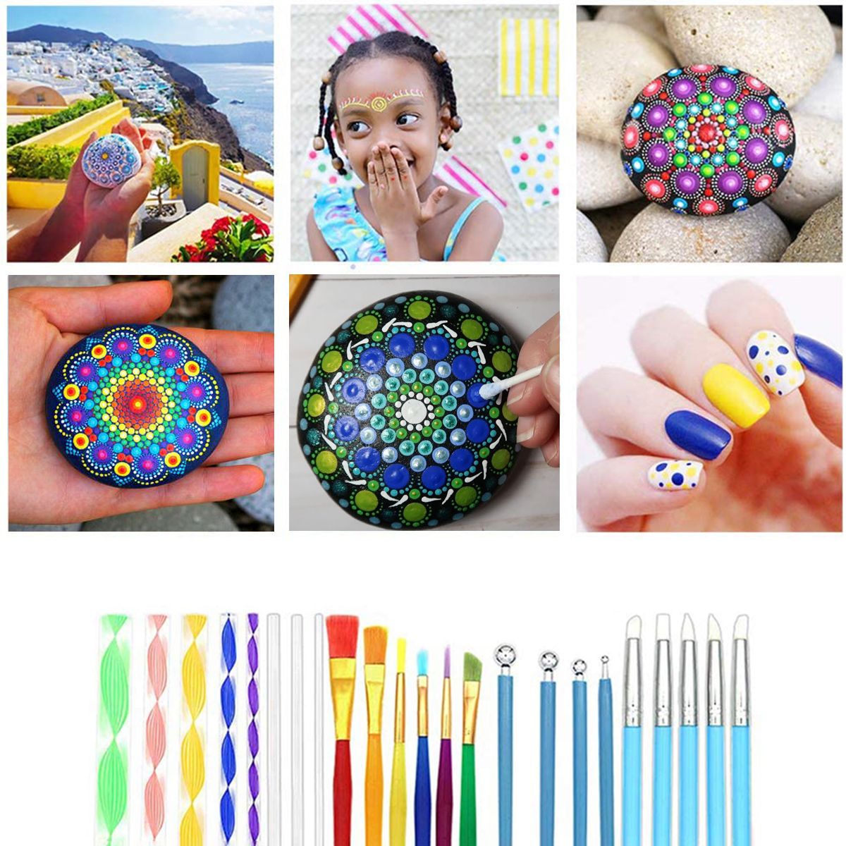 35PCS-Pottery-Mandala-Dotting-Tool-Set-Rock-Stone-Dot-Art-Painting-Paint-Stencil-Tools-Kit-1713391