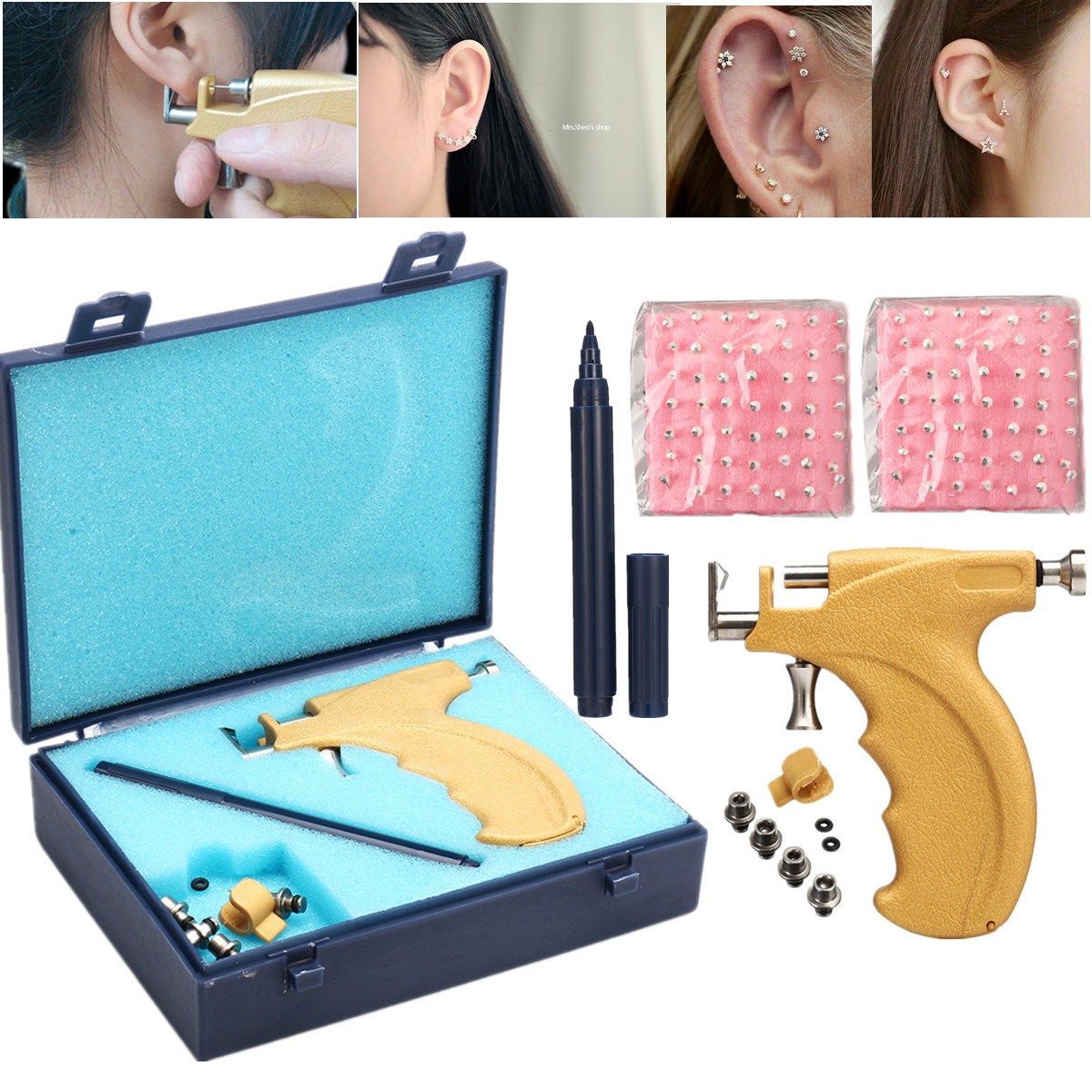 3mm4mm5mm-Ear-Piercing-Gun-Pierce-Metal-Kit-Tool-With-98-Free-Studs-1349686