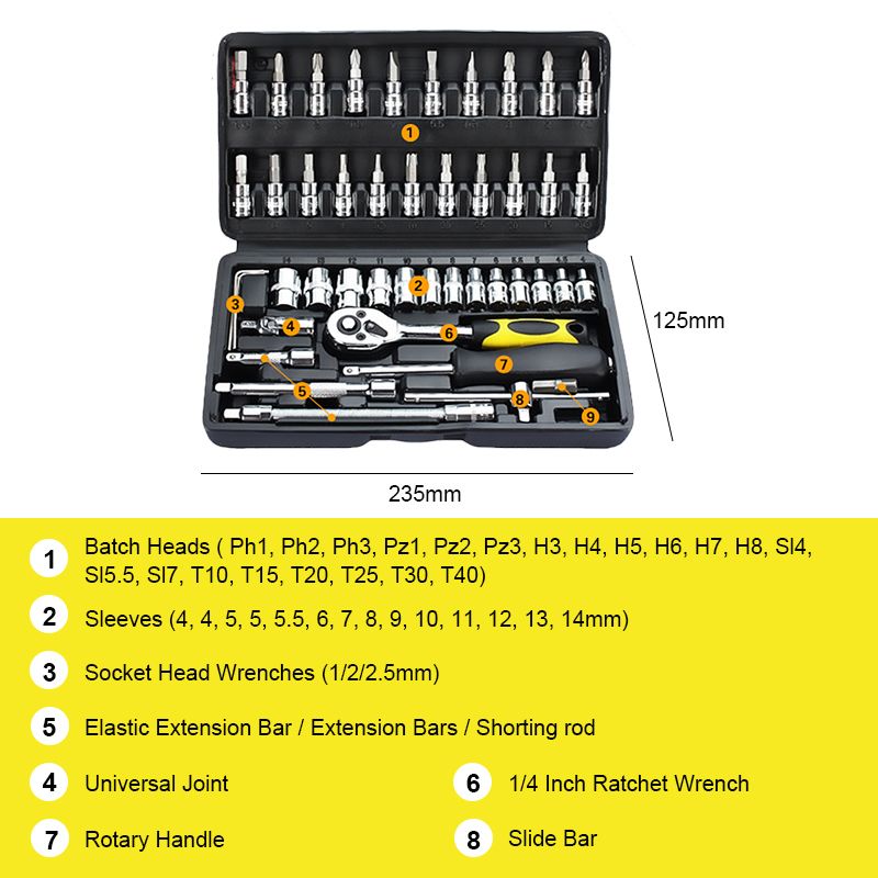 46Pcs-Tool-Box-Car-Motorcycle-Repair-Set-Hand-Tool-Home-Service-DIY-Kit-Socket-Head-Wrench-1411992