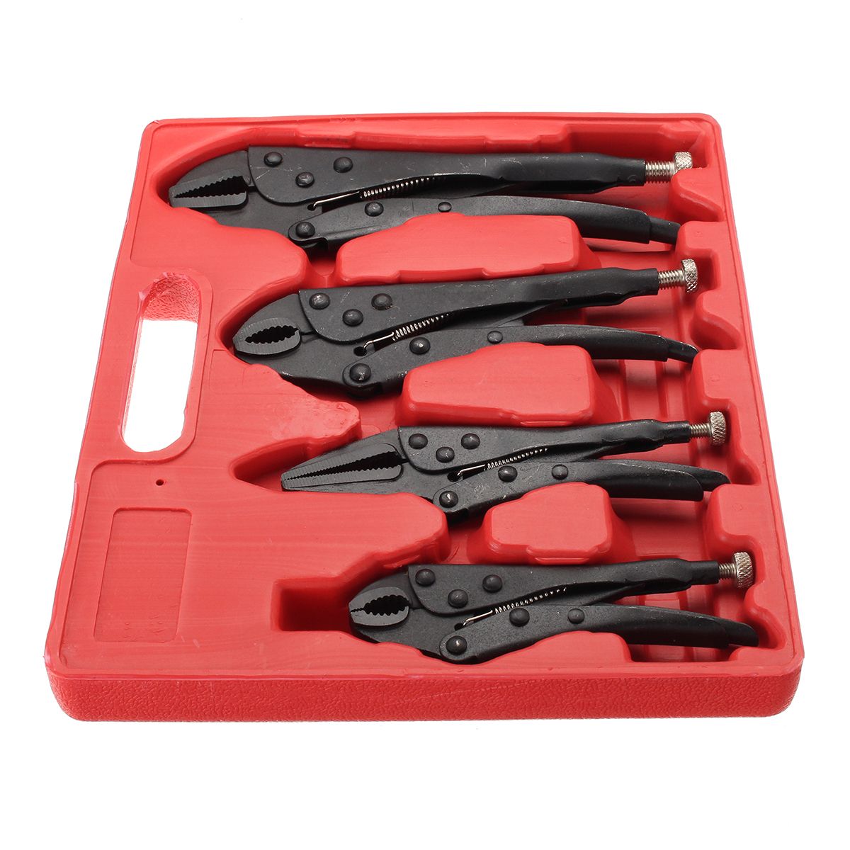 4pcs-Locking-Pliers-Set-Steel-Heavy-Duty-Serrated-Mole-Grips-Wrench-Kit-Tool-Box-1256070