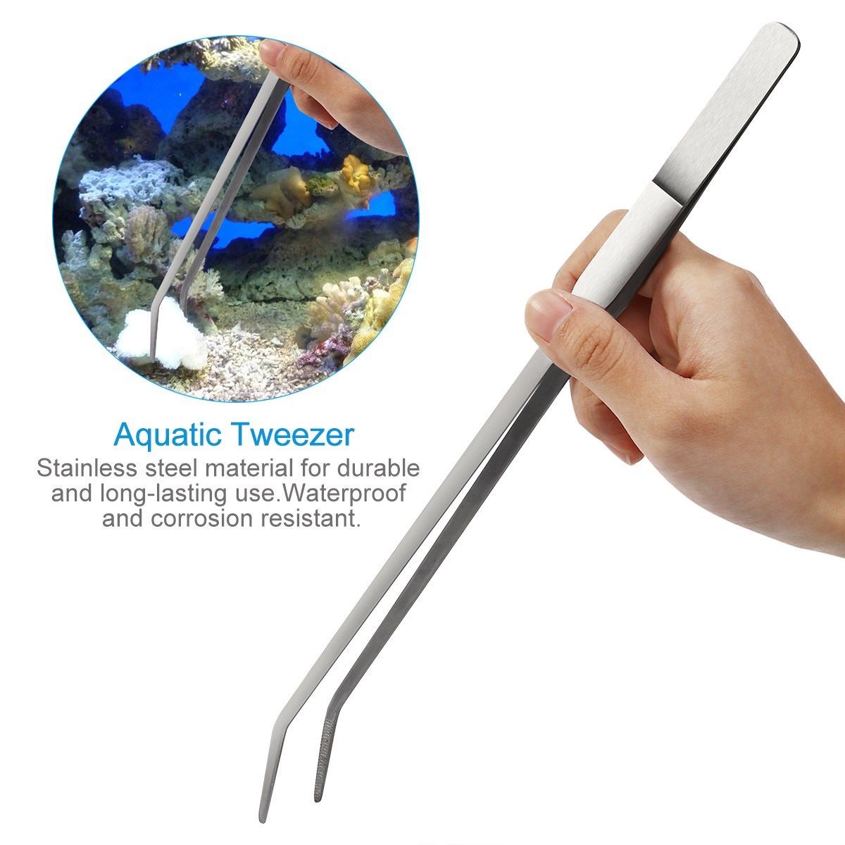 5Pcs-Stainless-Steel-Aquarium-Aquascaping-Tank-Aquatic-Plant-Fish-Cutter-Tweezers-Tool-with-Pouch-1378932