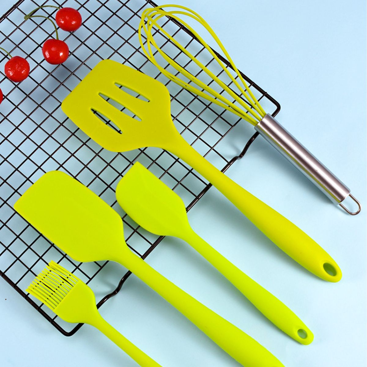 5pcs-Silicone-Cooking-Utensils-Kitchenware-Set-Eggg-Beater-Spoon-Spatula-Tools-1695510