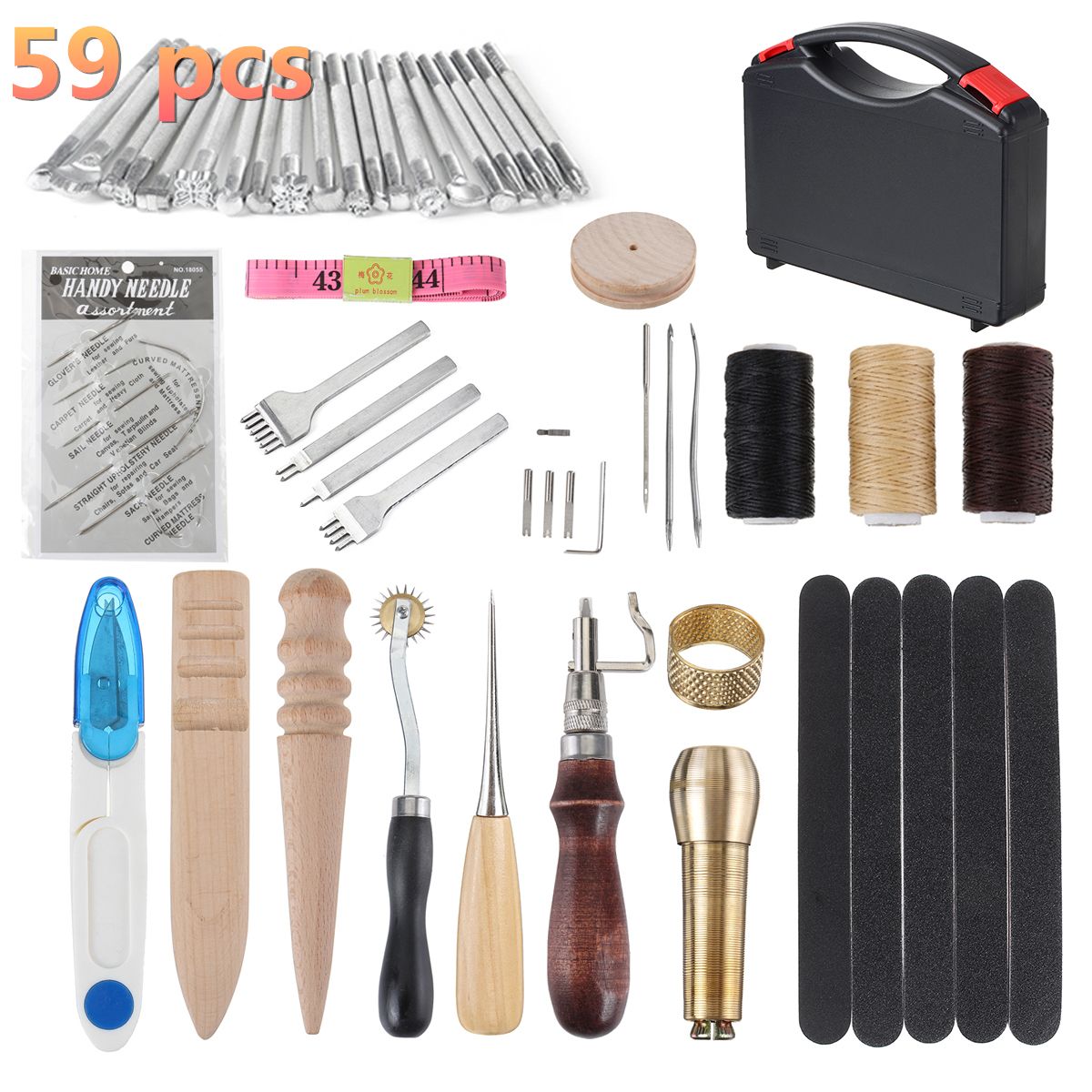 60Pcs-Professional-Leather-Craft-Tools-Kit-for-Hand-Sewing-Stitching-Working-Wheels-Stamping-Punch-T-1599985