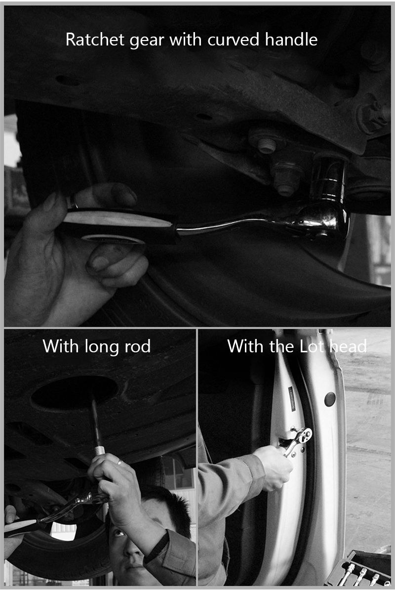 CREST-61PCS-Professional-Car-Repair-Hand-Tool-Set-General-Tool-Kit-with-Plastic-Toolbox-Storage-Case-1681986